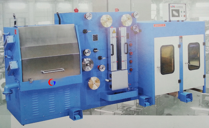 DB17 double head wire drawing machine